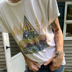 Free People x Daydreamer Def Leppard Band Tee